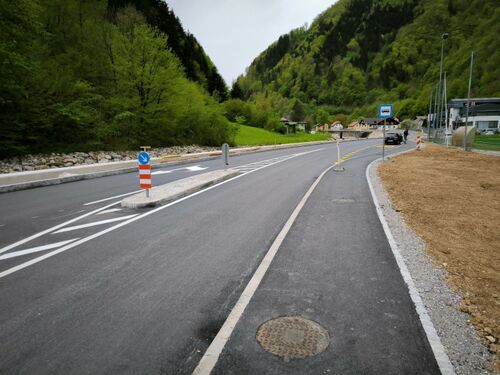 Fotoreportaža: Gradnja obvoznice Železniki