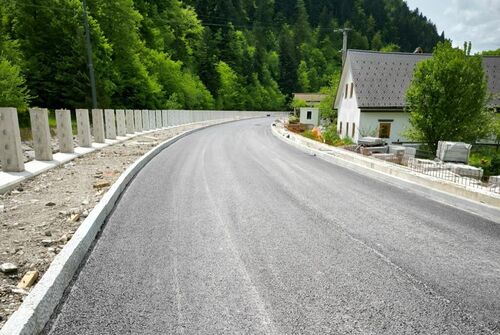 Fotoreportaža: Gradnja obvoznice Železniki