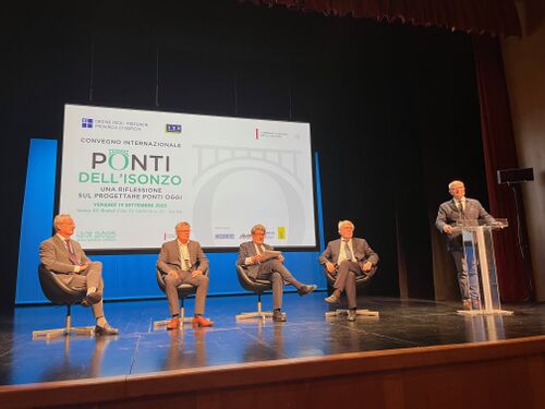 V Gorici je 19.9.2025 potekal mednarodni kongres o mostovih na Soči