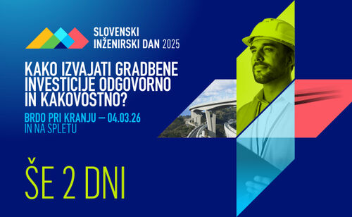 Še 2 dni nas ločita do Slovenskega inženirskega dne 2026
